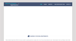Desktop Screenshot of murraystationapartments.com
